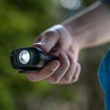 React 7-in-1 Vehicle Emergency Multi-Tool by ChargeHub with 2200mAh Power Bank, USB Car Charger, Window Breaker, Concealed Seat Belt-Cutter, Flashlight, Red Flashing Light, & Audible S.O.S Alarm.