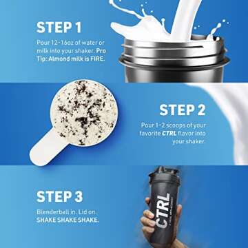 CTRL Meal Replacement Shake - Cookies N’ Cream Delight, 23g Protein