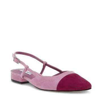 Steve Madden Women's Belinda Mule, Pink Suede, 6