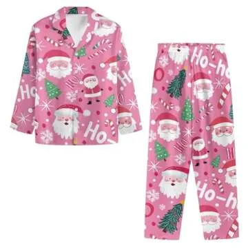 Dngkaoje Cute Santa Pajamas for Couples - Festive Comfort