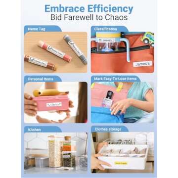 Makeid L1 Portable Wireless Label Maker for All