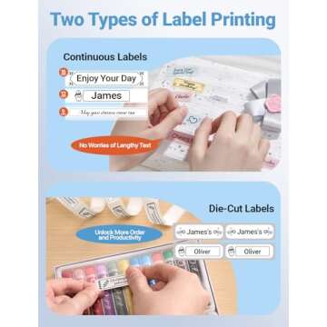 Makeid L1 Portable Wireless Label Maker for All