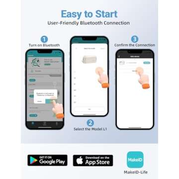 Makeid L1 Portable Wireless Label Maker for All