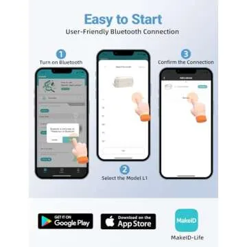 Makeid L1 Portable Wireless Label Maker for All