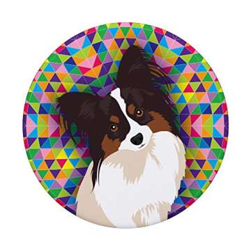 Papillon Dog Lover Gift PopSockets Swappable PopGrip