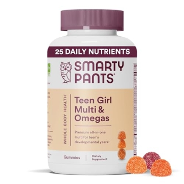 SmartyPants Teen Girl Multivitamin Gummies for Health