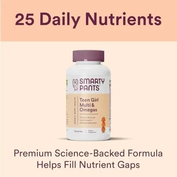 SmartyPants Teen Girl Multivitamin Gummies for Health