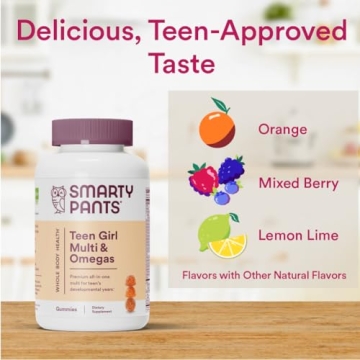 SmartyPants Teen Girl Multivitamin Gummies for Health