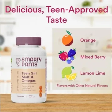 SmartyPants Teen Girl Multivitamin Gummies for Health