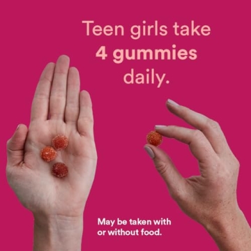 SmartyPants Teen Girl Multivitamin Gummies for Health
