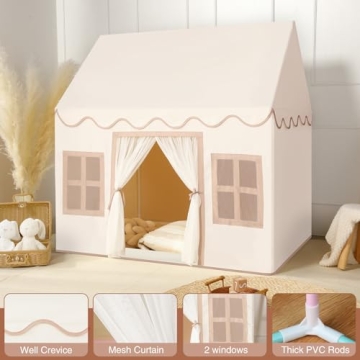 Magical Senodeer Kids Play Tent with Lights & Mat