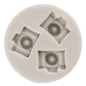 Buy YANQINMS 3D Camera Silicone Mold for Cakes