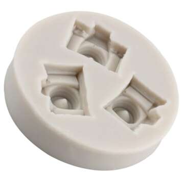 Buy YANQINMS 3D Camera Silicone Mold for Cakes