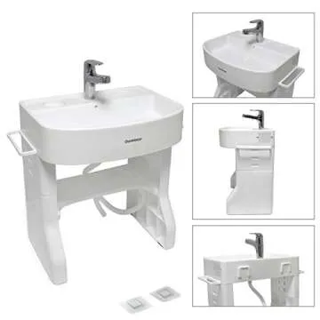HTTMT Portable Wash Basin for Kids & Toddlers