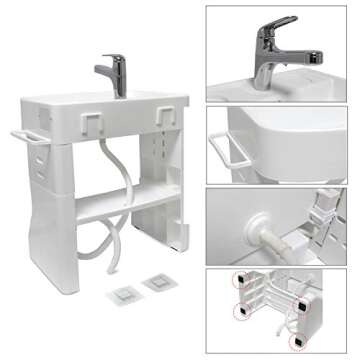 HTTMT Portable Wash Basin for Kids & Toddlers