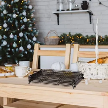 Stylish Collapsible 4-Tier Cooling Rack by Geesta