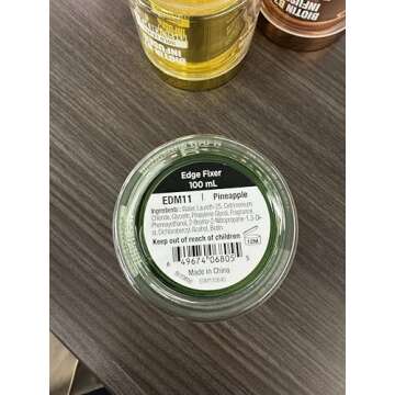 Edge Fixer Hair Shine Gel with 24 Hour Hold for Edges