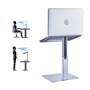VECOFO Adjustable Laptop Stand: Ergonomic, Sturdy & Versatile for All Laptops