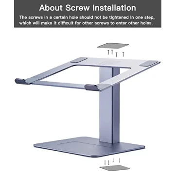 VECOFO Laptop Stand for Ergonomic Comfort