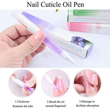 2 Pack Gel Nail Polish Remover,Nail Polish Remover Magic,Nail File Set,Cuticle Pusher and Cutter,Nail Polish Remover,Removes Soak-Off Gel Nail Polish In 3-5 Minutes,Don't Hurt Your Nail