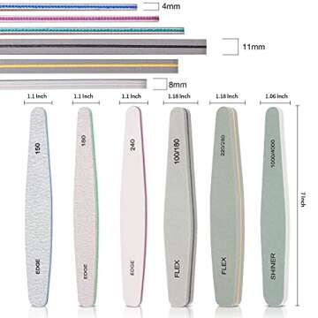 2 Pack Gel Nail Polish Remover,Nail Polish Remover Magic,Nail File Set,Cuticle Pusher and Cutter,Nail Polish Remover,Removes Soak-Off Gel Nail Polish In 3-5 Minutes,Don't Hurt Your Nail