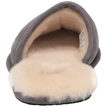 UGG Men's Scuff Slipper Dark Grey Premium Comfort