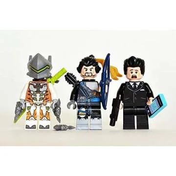 LEGO Overwatch Hanamura Dojo Kit with Genji & Hanzo