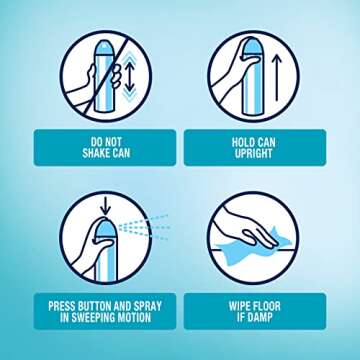 Glade Air Freshener Room Spray, Aqua Waves, 8.3 oz, 6 Count