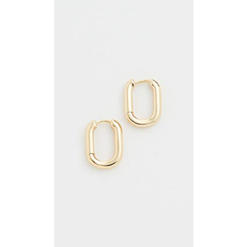 Elegant SHASHI Women's Cosmo Huggies in Gold