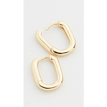 Elegant SHASHI Women's Cosmo Huggies in Gold