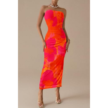 Stylish PRETTYGARDEN Women's Maxi Bodycon Dress for All Occasions