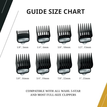 Wahl Professional Premium Cutting Guides for Perfect Haircuts