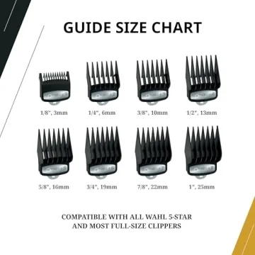Wahl Professional Premium Cutting Guides for Perfect Haircuts