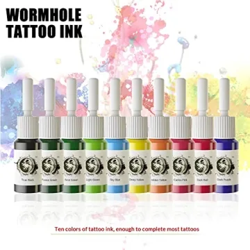 Wormhole Tattoo Machine Kit with 20 Cartridge Needles