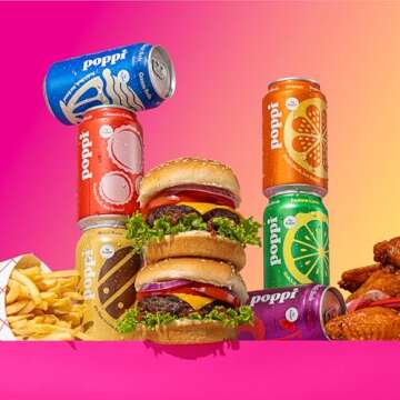 Poppi Sparkling Prebiotic Soda - 12 Can Variety Pack