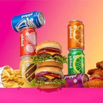 Poppi Sparkling Prebiotic Soda - 12 Can Variety Pack