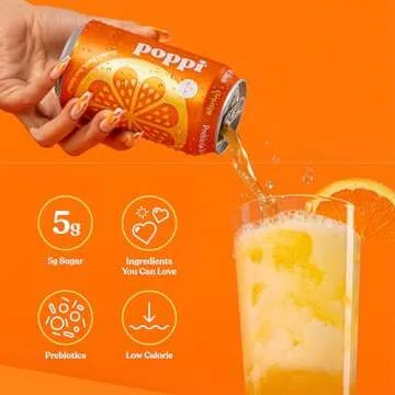 Poppi Sparkling Prebiotic Soda - 12 Can Variety Pack