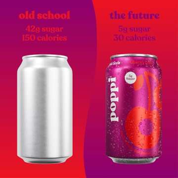 Poppi Sparkling Prebiotic Soda - 12 Can Variety Pack
