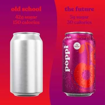 Poppi Sparkling Prebiotic Soda - 12 Can Variety Pack