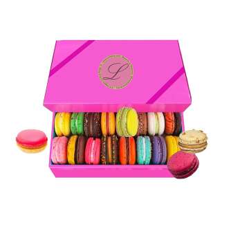 Leilalove Macarons - Elegant Gift Box of 15