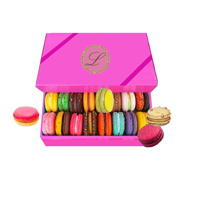 Leilalove Macarons - Elegant Gift Box of 15