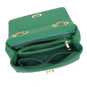 ER.Roulour Crossbody Bag with Gold Hardware for Women