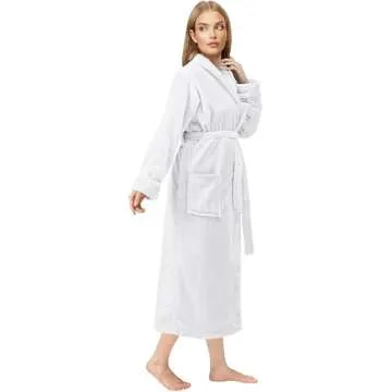 NY Threads Premium Plush Women's Fleece Bathrobe