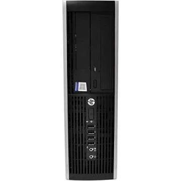 Microsoft Authorized Refurbished- HP Elite Desktop PC Computer Intel Core i5 3.1-GHz, 8 gb Ram, 1 TB Hard Drive, DVDRW, 19 Inch LCD Monitor, Keyboard, Mouse, USB WiFi, Windows 10 (Renewed)