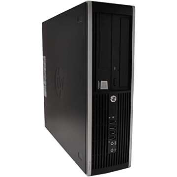 Microsoft Authorized Refurbished- HP Elite Desktop PC Computer Intel Core i5 3.1-GHz, 8 gb Ram, 1 TB Hard Drive, DVDRW, 19 Inch LCD Monitor, Keyboard, Mouse, USB WiFi, Windows 10 (Renewed)