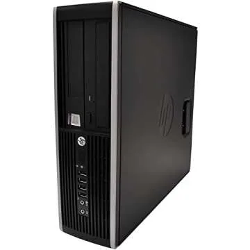 Microsoft Authorized Refurbished- HP Elite Desktop PC Computer Intel Core i5 3.1-GHz, 8 gb Ram, 1 TB Hard Drive, DVDRW, 19 Inch LCD Monitor, Keyboard, Mouse, USB WiFi, Windows 10 (Renewed)
