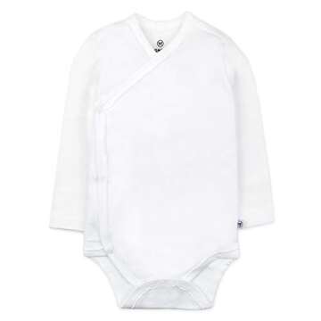 HonestBaby Organic Cotton Long Sleeve Bodysuits Set