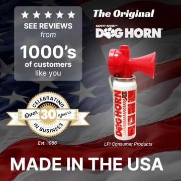 Dog Horn XL Air Horn – Protect Your Pets and Yourself