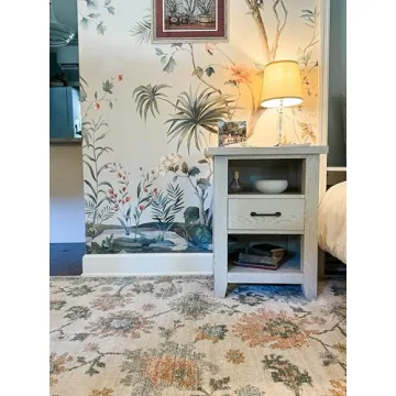 Timeless Floral Pattern Area Rug - Soft & Durable