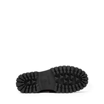 DREAM PAIRS Womens Loafers, Slip-On Platform Chunky Heel Penny Loafers for Women, Comfortable Womens Business Casual Shoes,Size 9,Black-PU,SDLS2406W